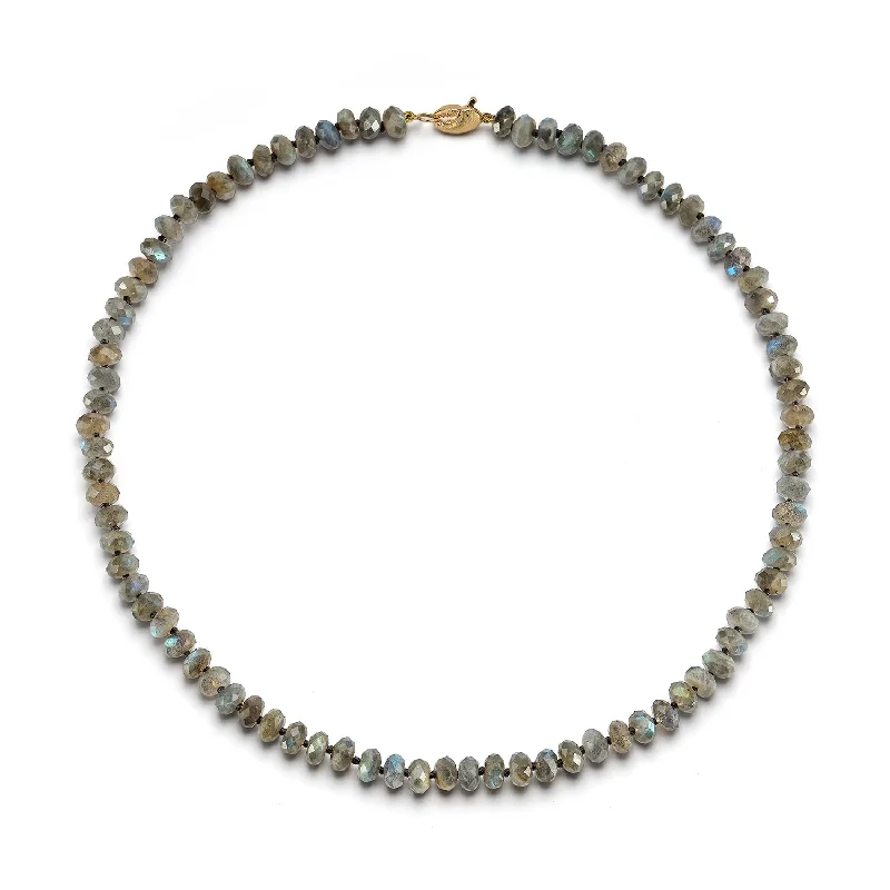 Labradorite Beaded Necklace