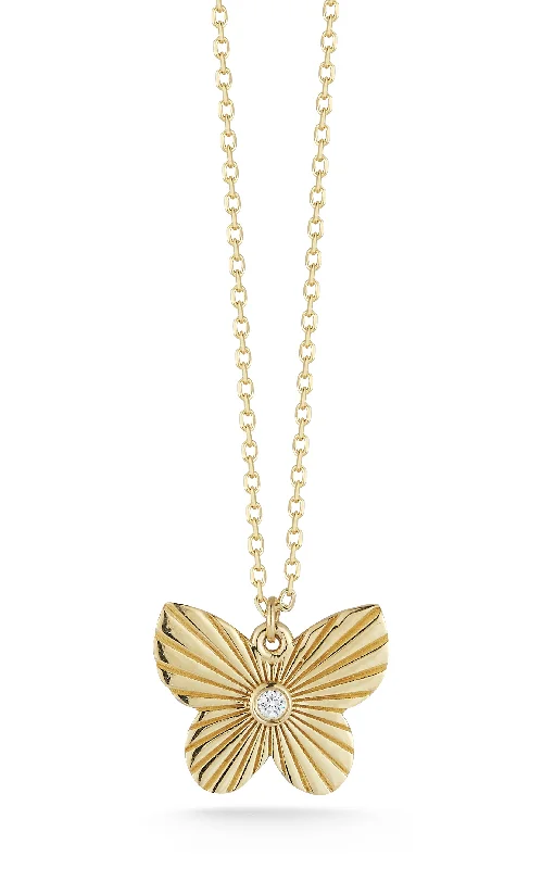 Butterfly Pendant Necklace