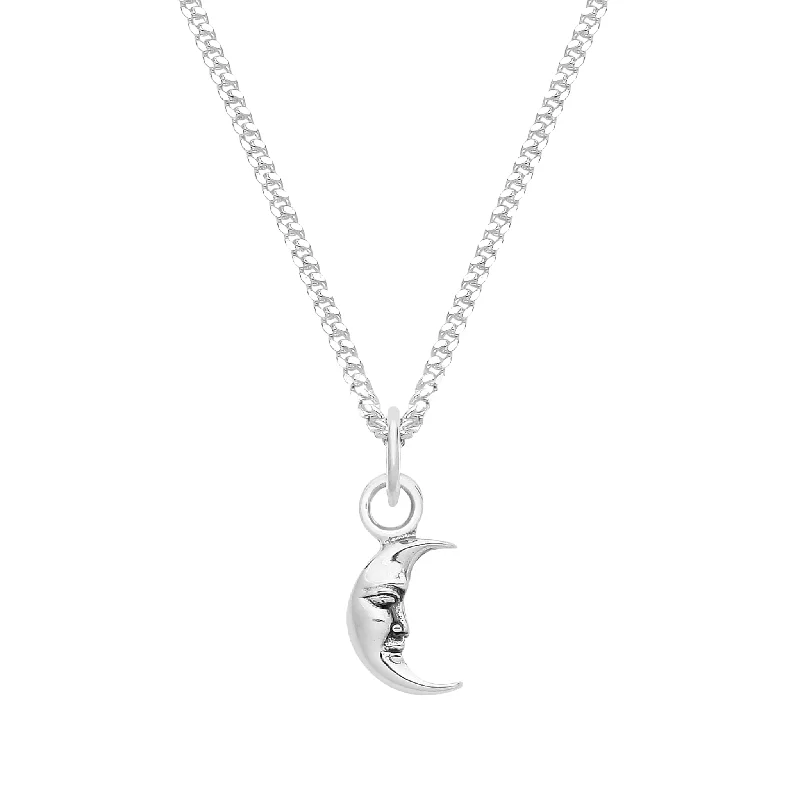 COSMIC MOON - Sterling Silver Necklace