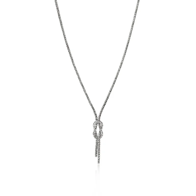 John Hardy love knot "Y" necklace